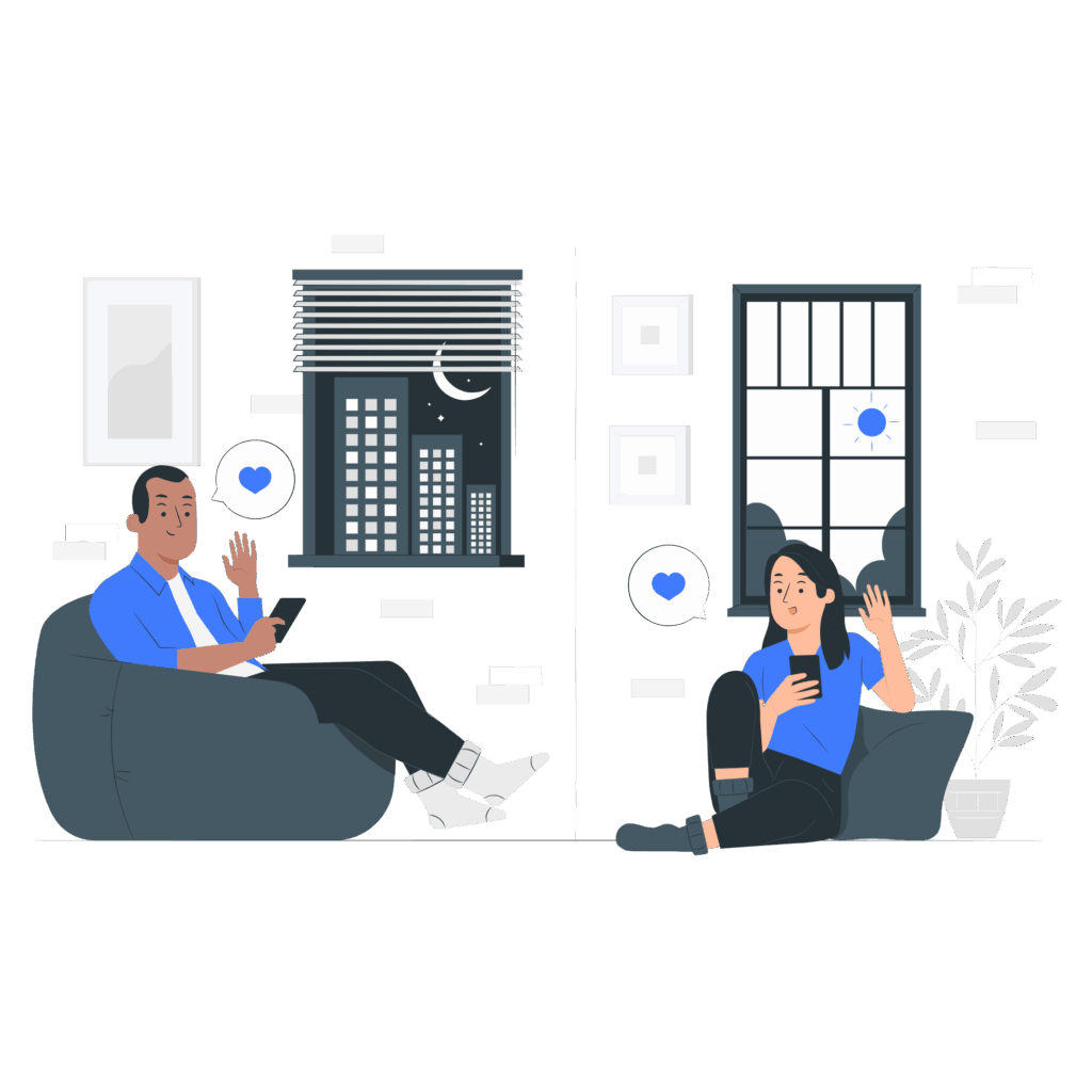 Long distance relationship-pana